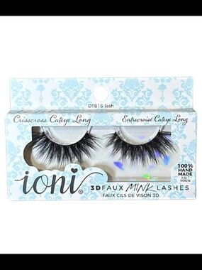 Dramatic Crisscross Cat Eye Lashes - Black